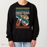50th Birthday 1976 Established Nineteen 76 Women's Sweatshirt thumb 0