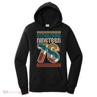 50th Birthday 1976 Established Nineteen 76 Women's Hoodie thumb 0