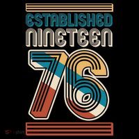 50th Birthday 1976 Established Nineteen 76 Women's Hoodie thumb 2