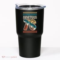 50th Birthday 1976 Established Nineteen 76 Tumbler thumb 0