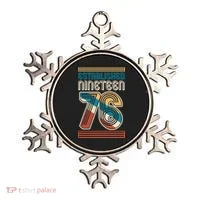 50th Birthday 1976 Established Nineteen 76 Ornament thumb 0