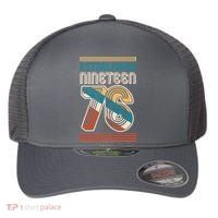 50th Birthday 1976 Established Nineteen 76 Flexfit Unipanel Trucker Cap thumb 0