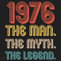 50th Birthday 1976 The Man Myth The Legend Women's Sweatshirt thumb 2