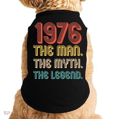 50th Birthday 1976 The Man Myth The Legend Doggie Tank
