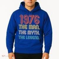 50th Birthday 1976 The Man Myth The Legend Hoodie thumb 2
