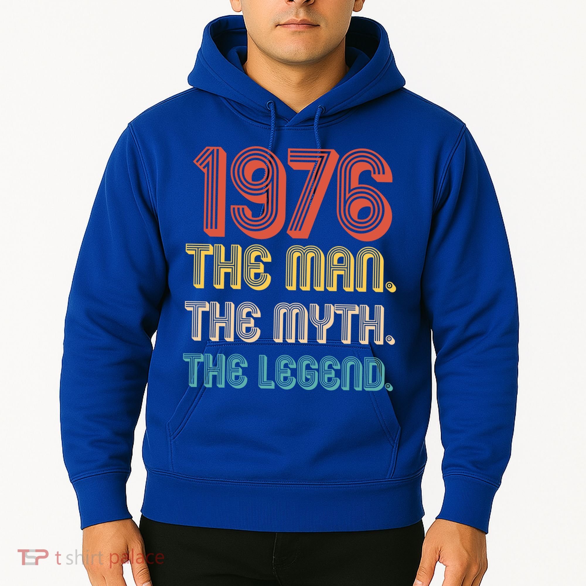 50th Birthday 1976 The Man Myth The Legend Hoodie