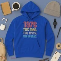 50th Birthday 1976 The Man Myth The Legend Hoodie thumb 3