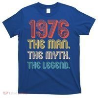 50th Birthday 1976 The Man Myth The Legend T-Shirt thumb 0