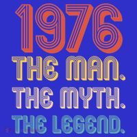 50th Birthday 1976 The Man Myth The Legend Women's Tank Top thumb 5