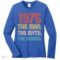50th Birthday 1976 The Man Myth The Legend Women's Long Sleeve Shirt thumb 0