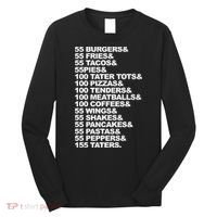 55 Burgers 55 Fries I Think You Should Leave Long Sleeve Shirt thumb 0