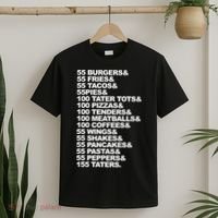 55 Burgers 55 Fries I Think You Should Leave T-Shirt thumb 2