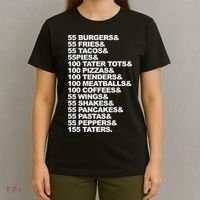 55 Burgers 55 Fries I Think You Should Leave T-Shirt thumb 4