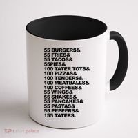 55 Burgers 55 Fries I Think You Should Leave Coffee Mug thumb 1