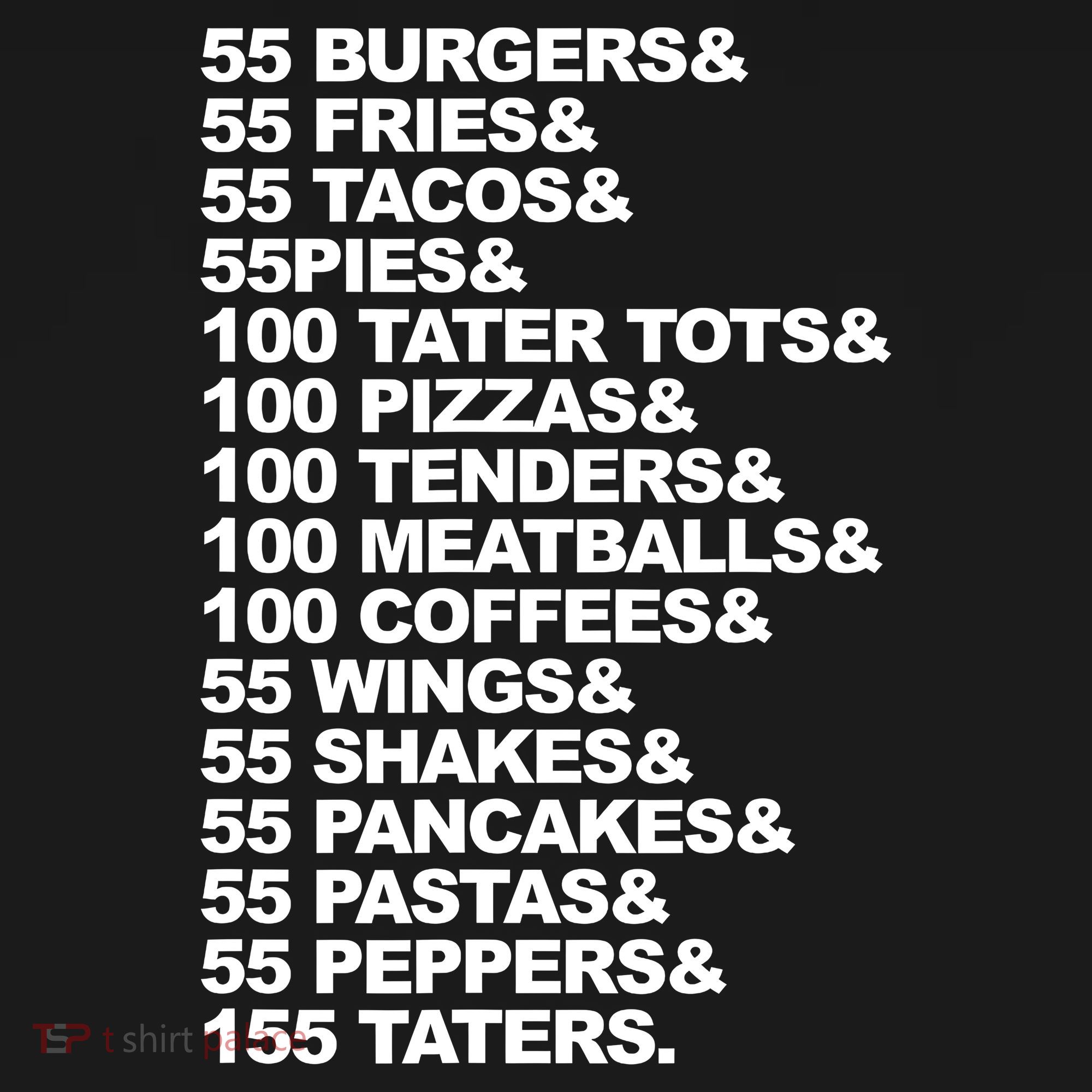 55 Burgers 55 Fries I Think You Should Leave Mousepad