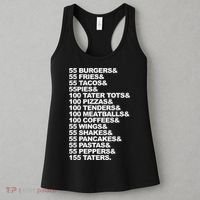 55 Burgers 55 Fries I Think You Should Leave Women's Tank Top thumb 3