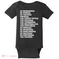 55 Burgers 55 Fries I Think You Should Leave Baby Bodysuit thumb 0