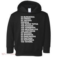 55 Burgers 55 Fries I Think You Should Leave Toddler Hoodie thumb 0