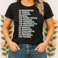 55 Burgers 55 Fries I Think You Should Leave Women's T-Shirt thumb 2