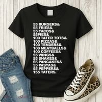 55 Burgers 55 Fries I Think You Should Leave Women's T-Shirt thumb 3