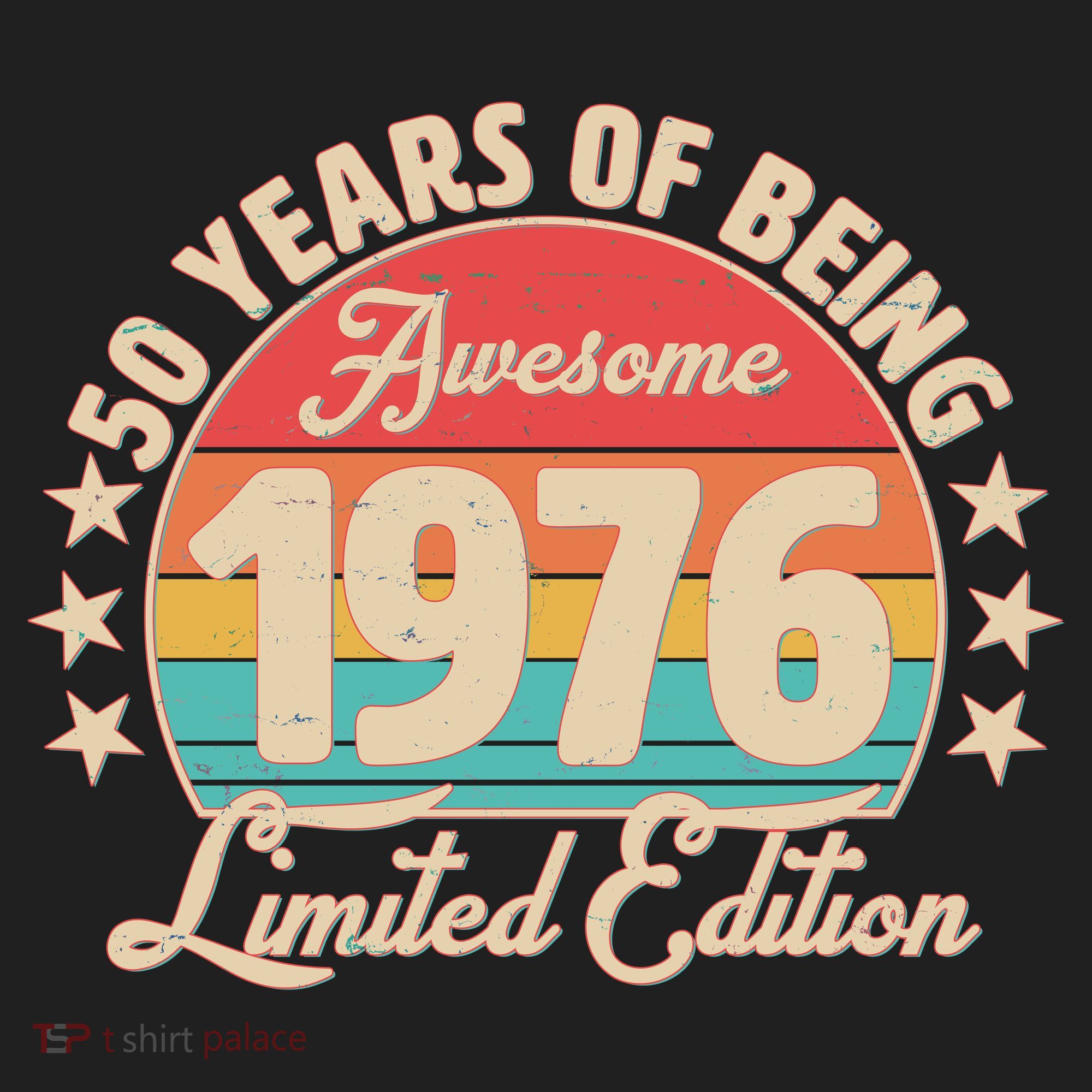 50th Birthday 50 Years Of Being Awesome 1976 Limited Edition Hat