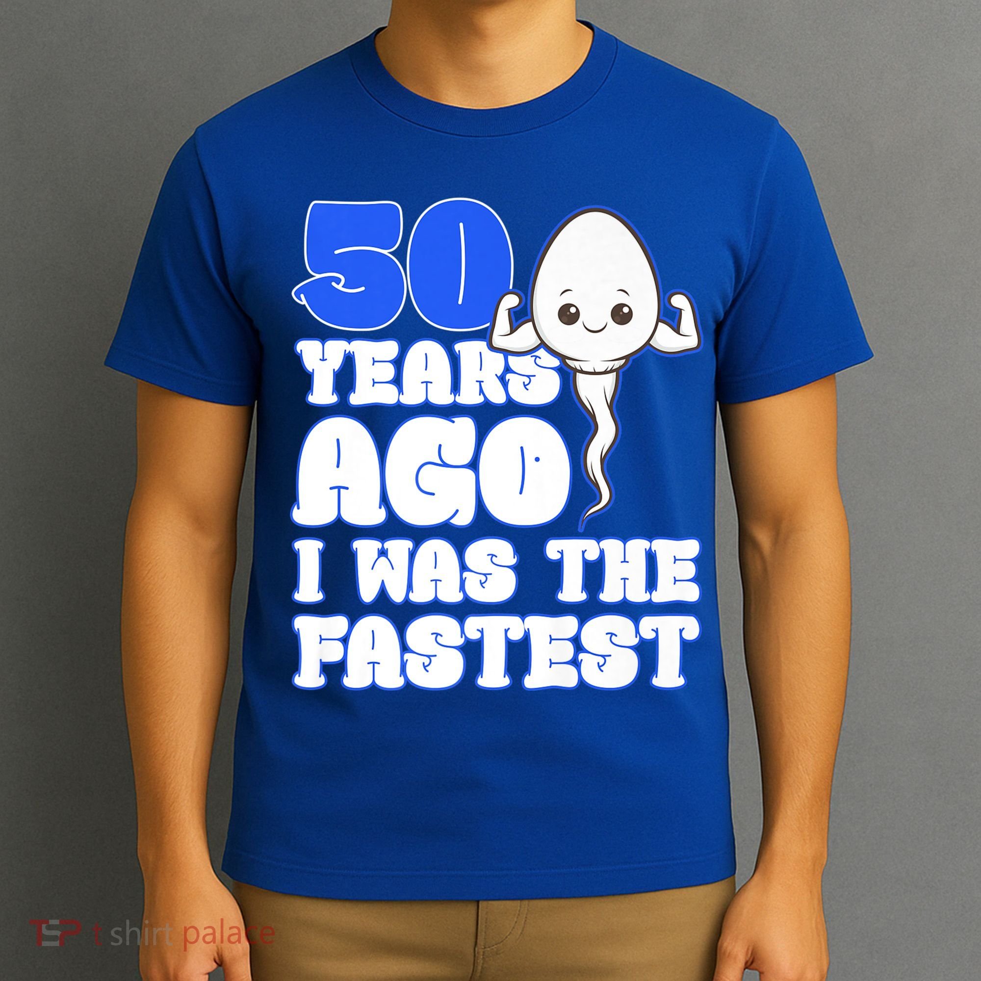 50th Birthday 50 Years Ago I Was The Fastest T-Shirt