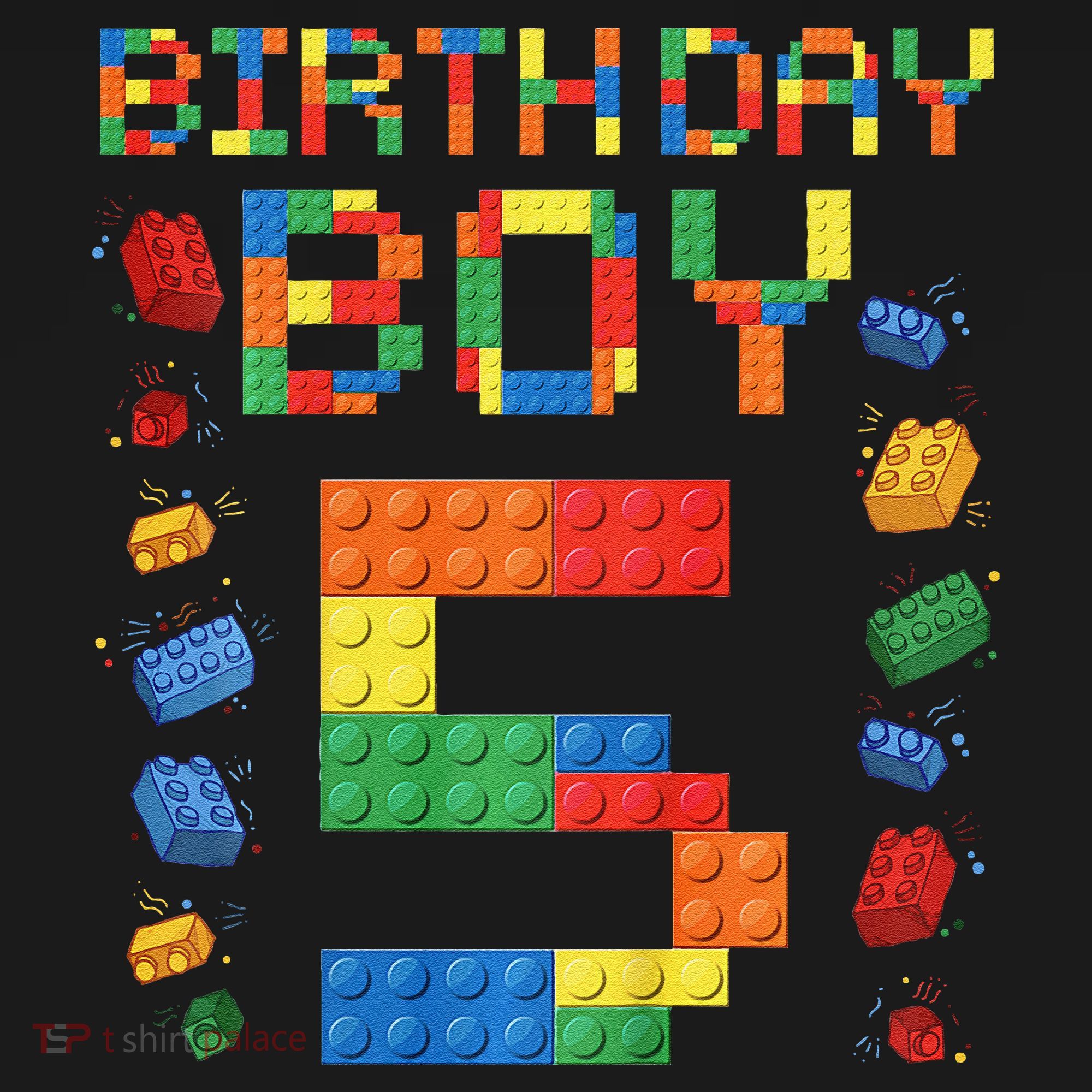 5th Birthday 5 Years Old Block Building Gift Backpack
