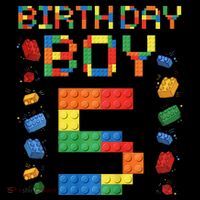 5th Birthday 5 Years Old Block Building Gift Coffee Mug thumb 5