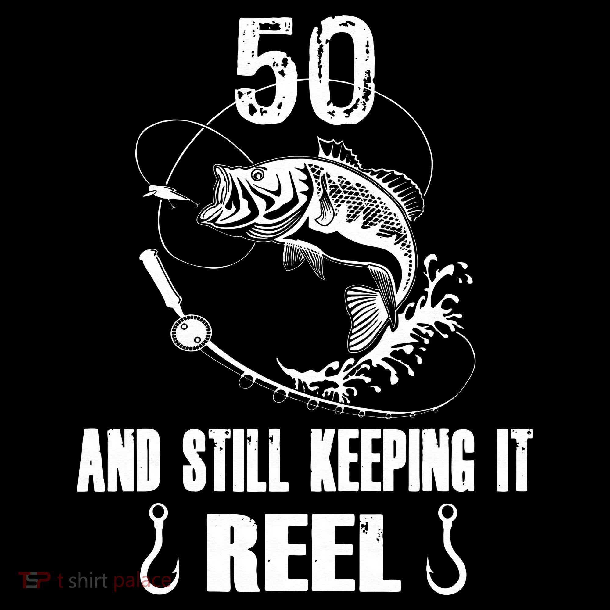 50th Birthday And Still Keeping It Reel Fishing Coffee Mug