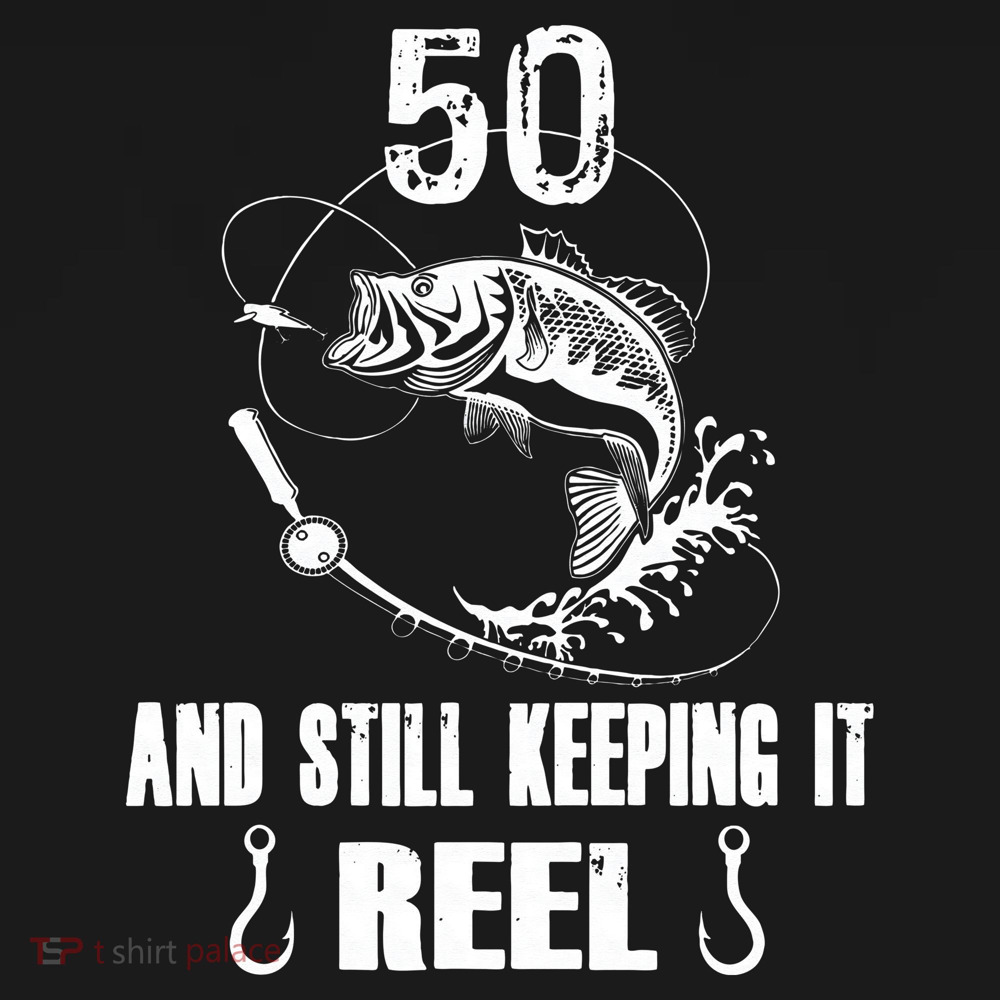 50th Birthday And Still Keeping It Reel Fishing Women's Hoodie