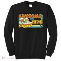 50th Birthday Awesome Since 1976 Retro Roller Skates  Sweatshirt thumb 0