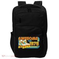 50th Birthday Awesome Since 1976 Retro Roller Skates  Impact Tech Backpack thumb 0