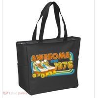 50th Birthday Awesome Since 1976 Retro Roller Skates  Tote Bag thumb 2