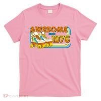50th Birthday Awesome Since 1976 Retro Roller Skates  T-Shirt thumb 0
