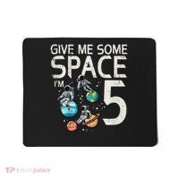 5th Birthday Astronaut Give Me Space 5 Year Old Mousepad thumb 0