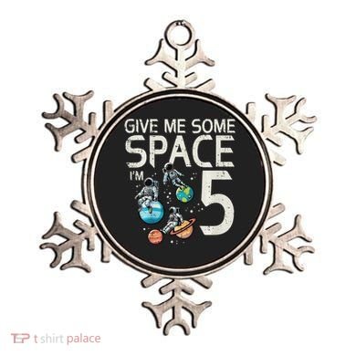5th Birthday Astronaut Give Me Space 5 Year Old Ornament