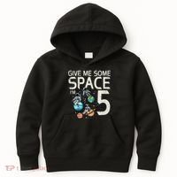 5th Birthday Astronaut Give Me Space 5 Year Old Kids Hoodie thumb 0