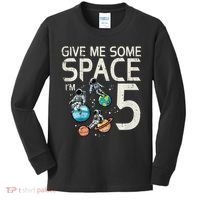5th Birthday Astronaut Give Me Space 5 Year Old Kids Long Sleeve Shirt thumb 0