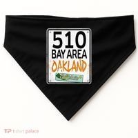 510 Bay Area Oakland California USA-Made Doggie Bandana thumb 0