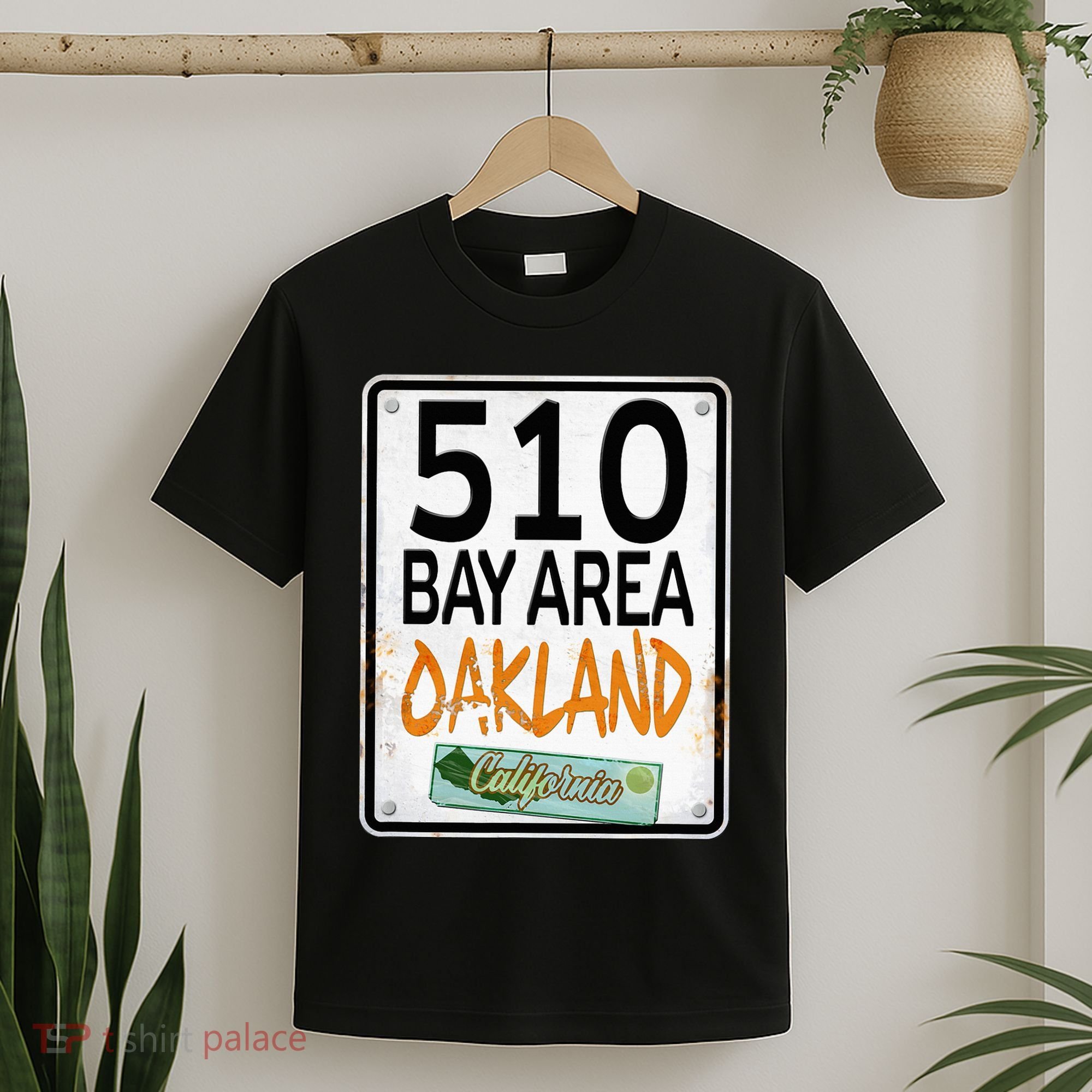 510 Bay Area Oakland California T-Shirt