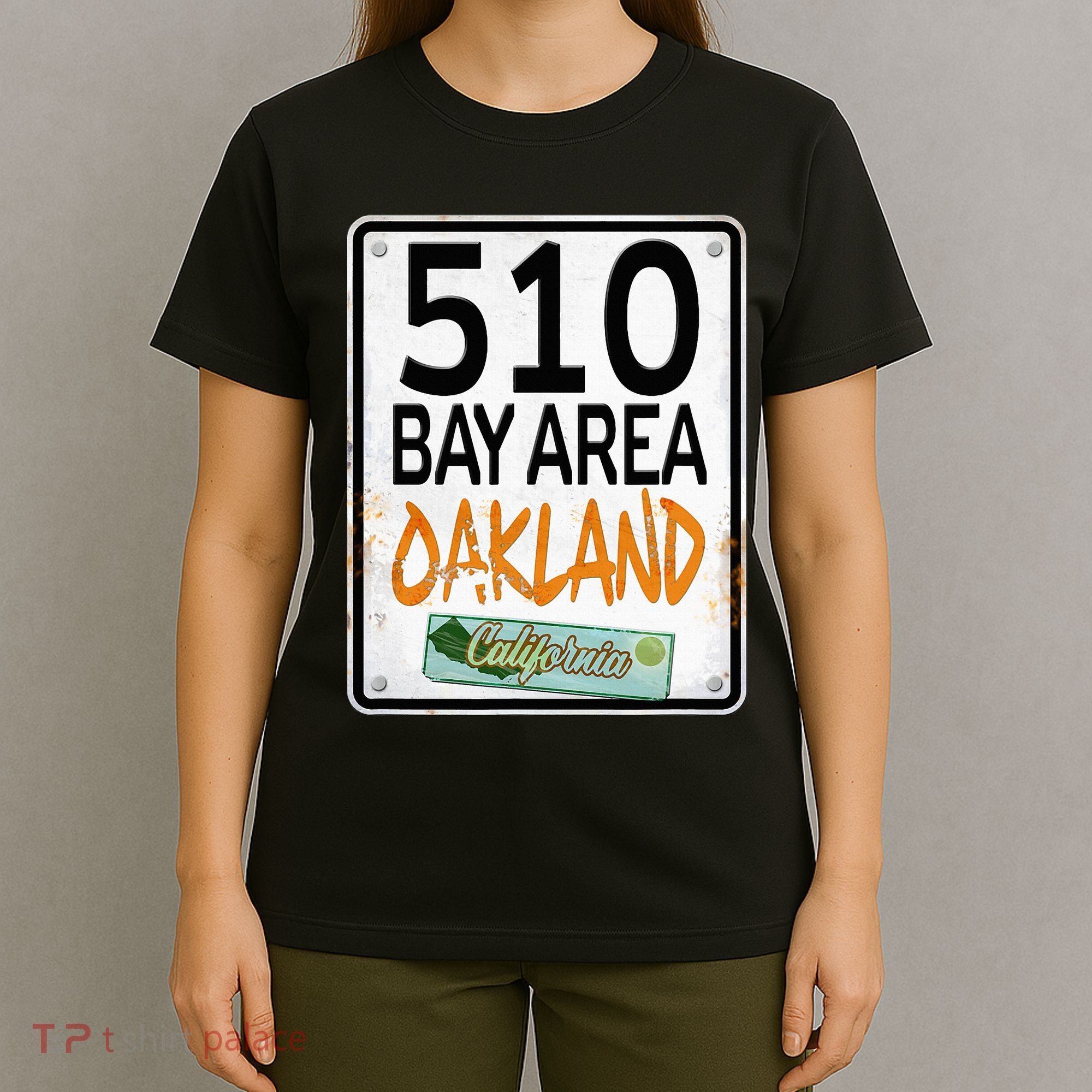 510 Bay Area Oakland California T-Shirt