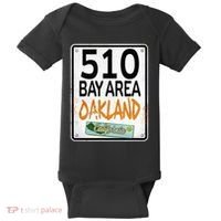 510 Bay Area Oakland California Baby Bodysuit thumb 0