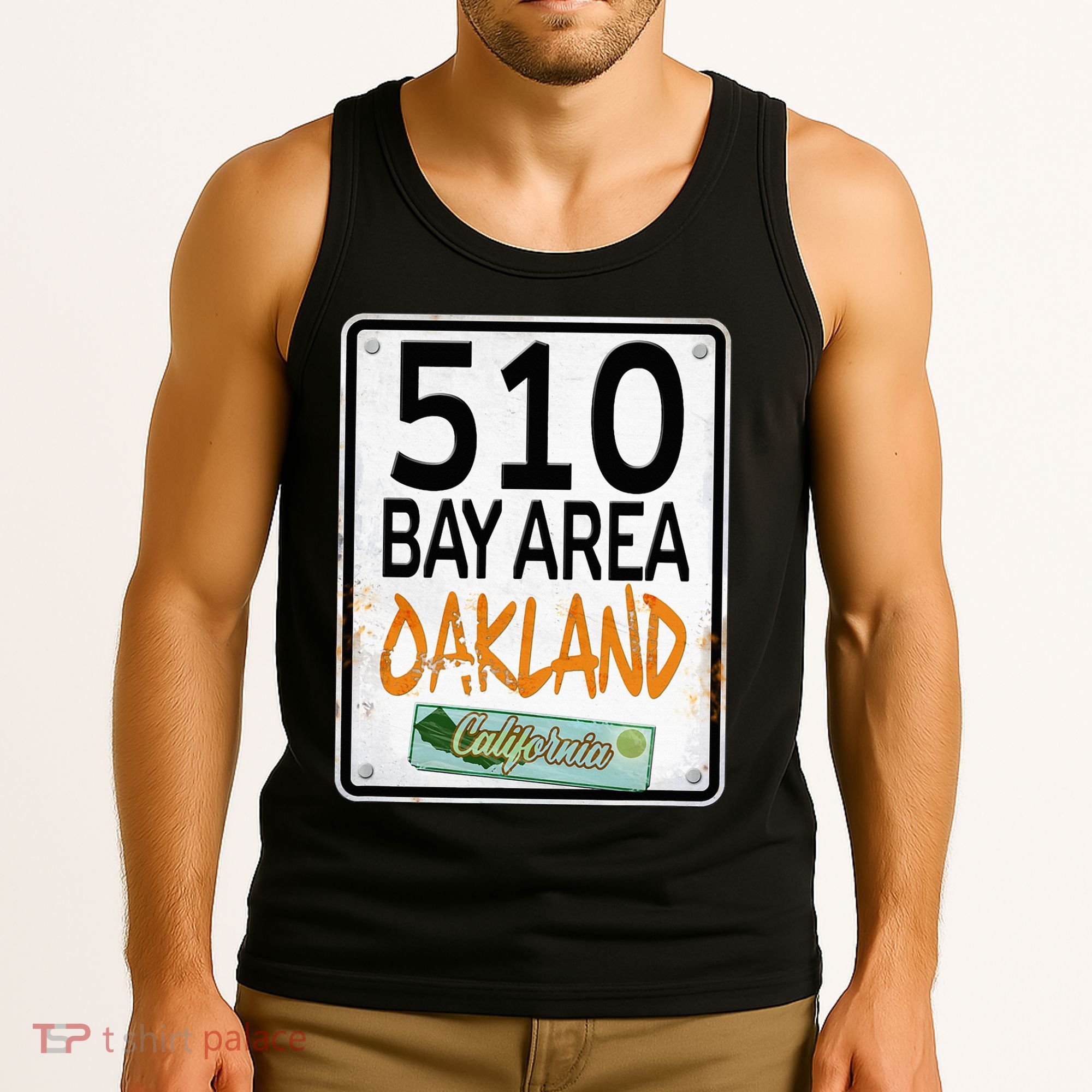 510 Bay Area Oakland California Tank Top