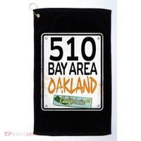 510 Bay Area Oakland California Golf Towel thumb 0