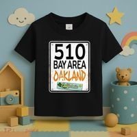 510 Bay Area Oakland California Toddler T-Shirt thumb 3