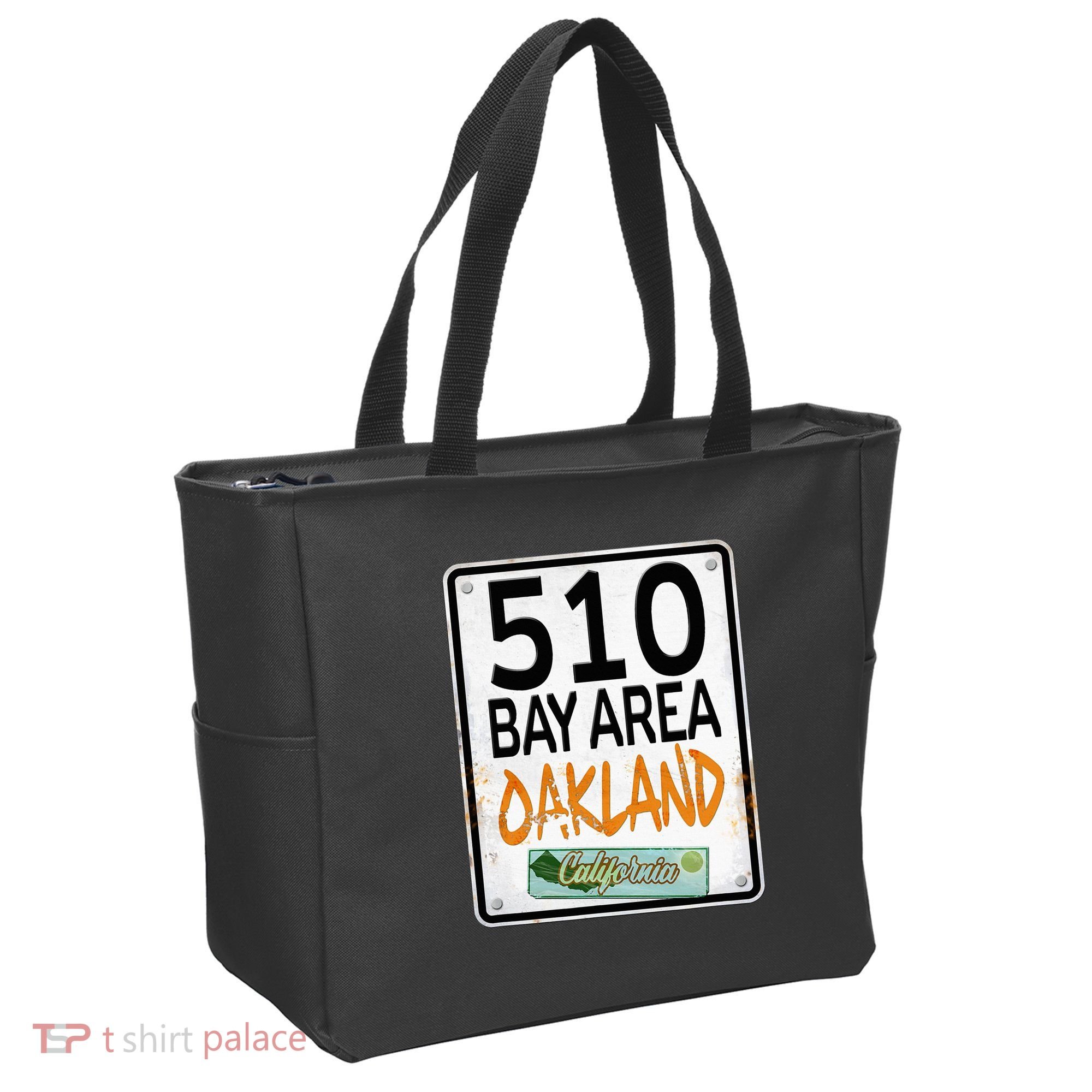 510 Bay Area Oakland California Tote Bag