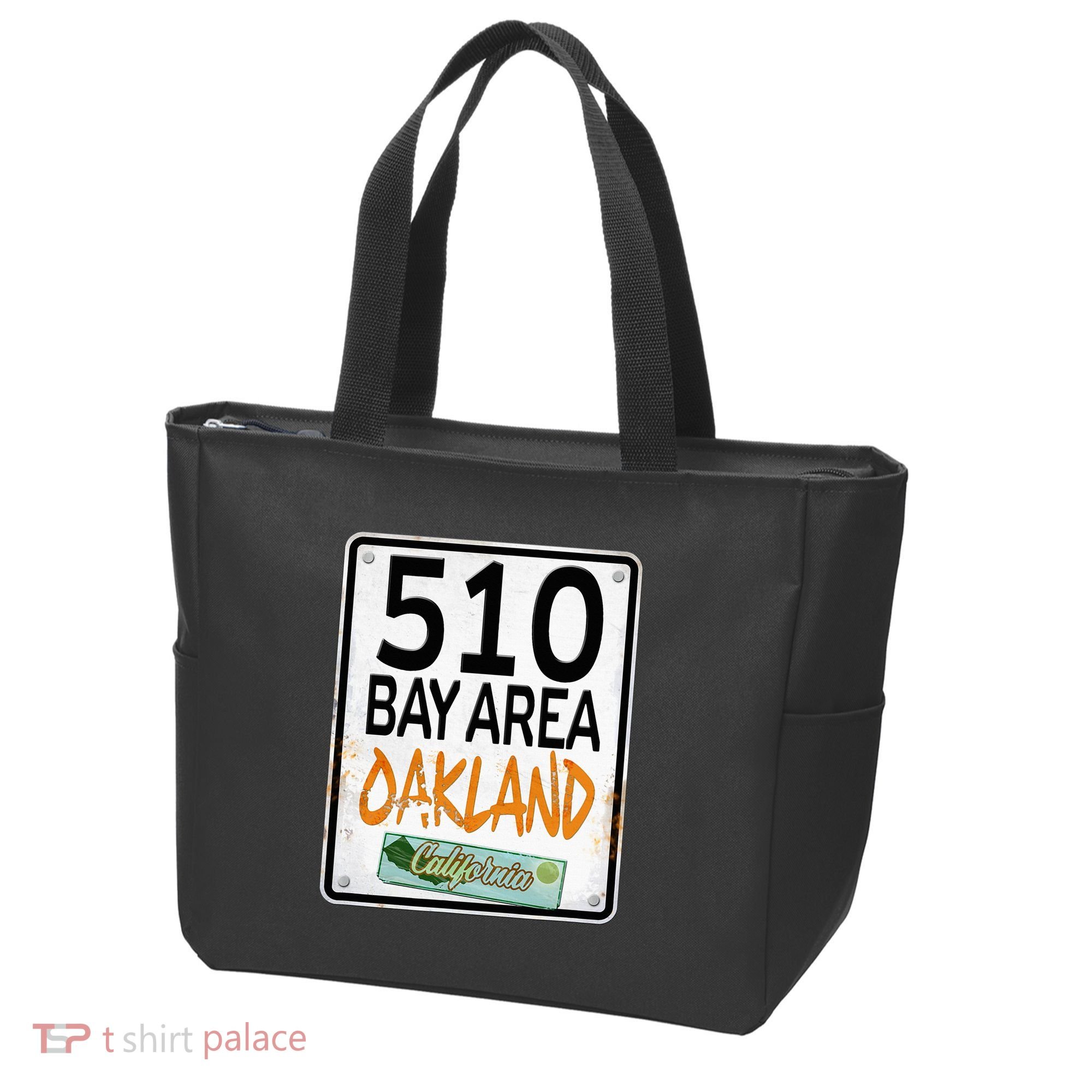 510 Bay Area Oakland California Tote Bag