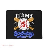 5th Baseball Birthday Party Sport Fan 5 Years Old Mousepad thumb 0