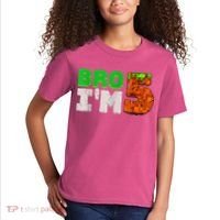 5th Birthday Boy Bro I’m 5 Year Old Gamer Pixel Number Kids T-Shirt thumb 2