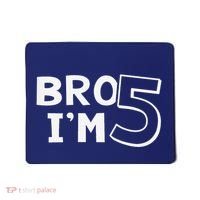 5th Birthday Boy Bro I’M 5 Year Old Five Fifth Party Mousepad thumb 0